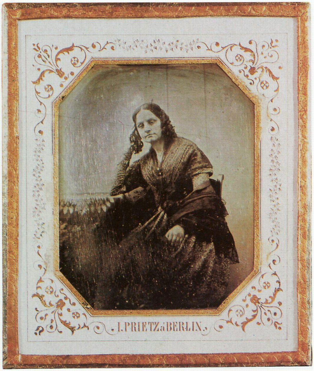 Contess Maria Nikolaevna Volkonskaya, Irkutsk, Sibirien, Ryssland, 1845 av Alfred Davignon