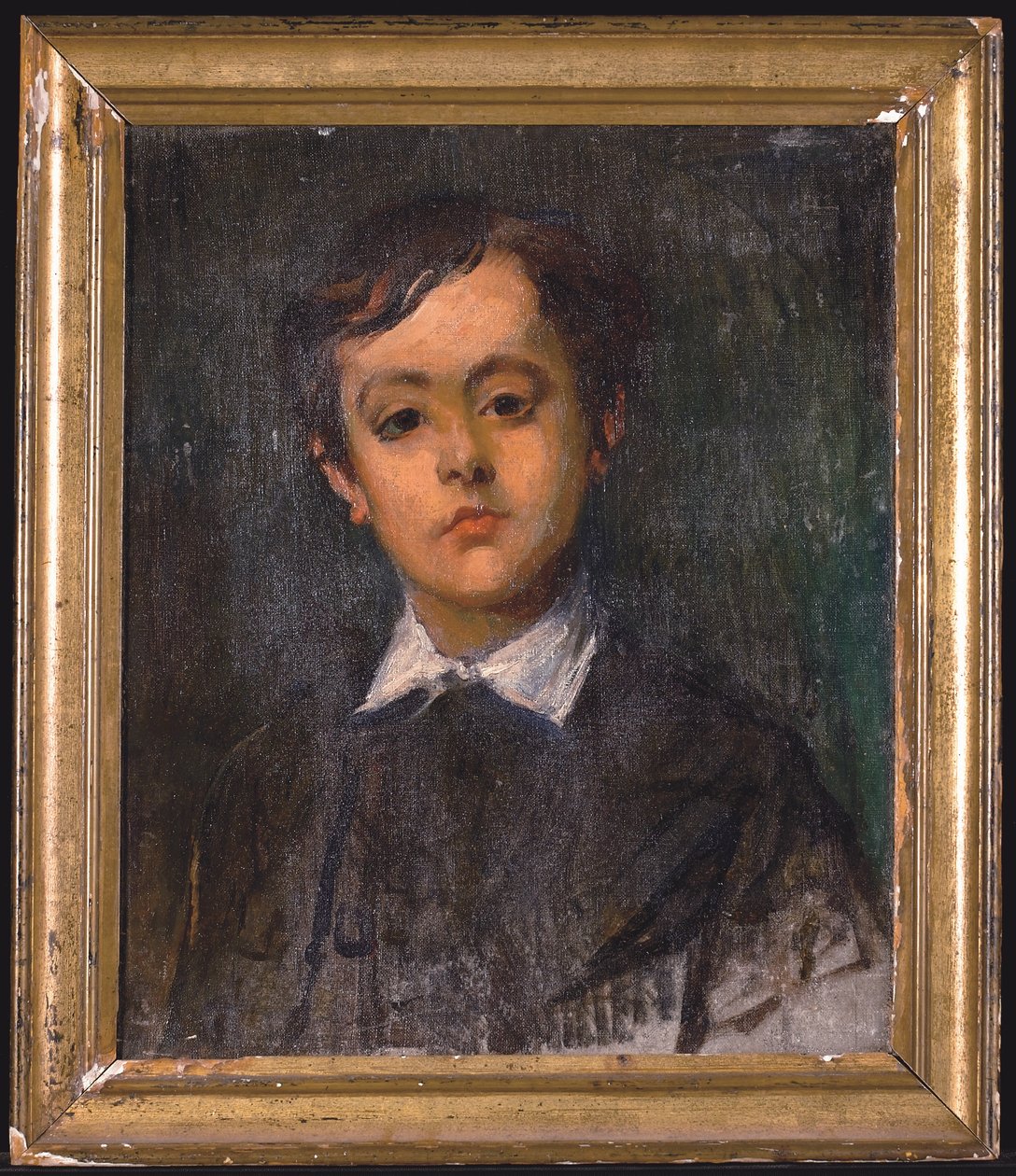Porträtt av konstnärens son (olja på duk) av Alfred Dehodencq