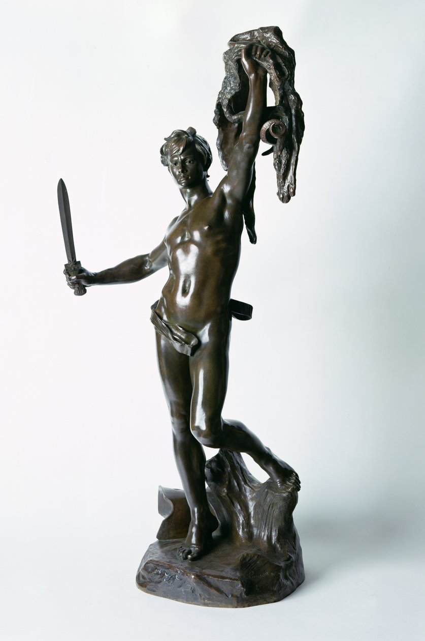 Jason and the Golden Fleece, ca 1884 (brons) av Alfred Desire Lanson
