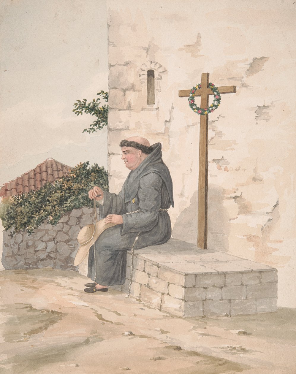 Franciskanerbroder av Alfred Diston