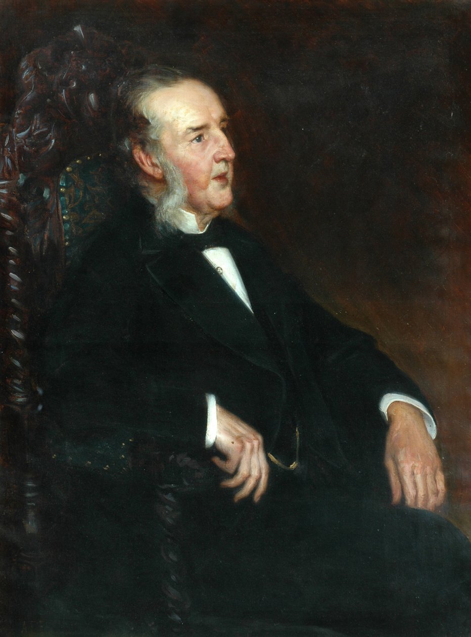Abraham Greenwood Eastwood (olja på duk) av Alfred Edward (attr.to) Emslie
