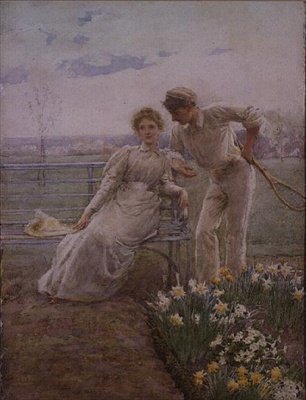 En romantisk distraktion av Alfred Edward Emslie