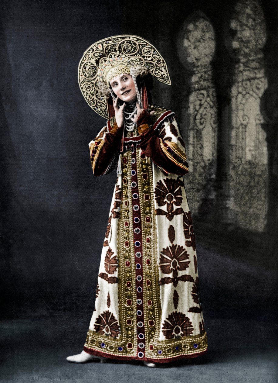 Anna Pavlova 1881-1912, rysk balettdansös, 1911-1912 av Alfred Ellis and Walery