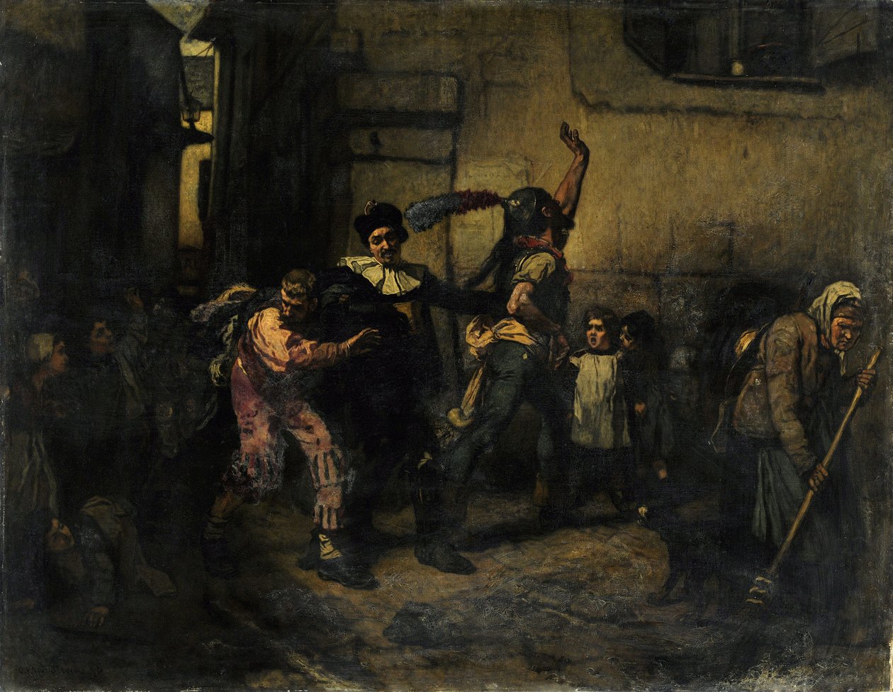 Ash Wednesday (olja på duk) av Alfred Emile Stevens