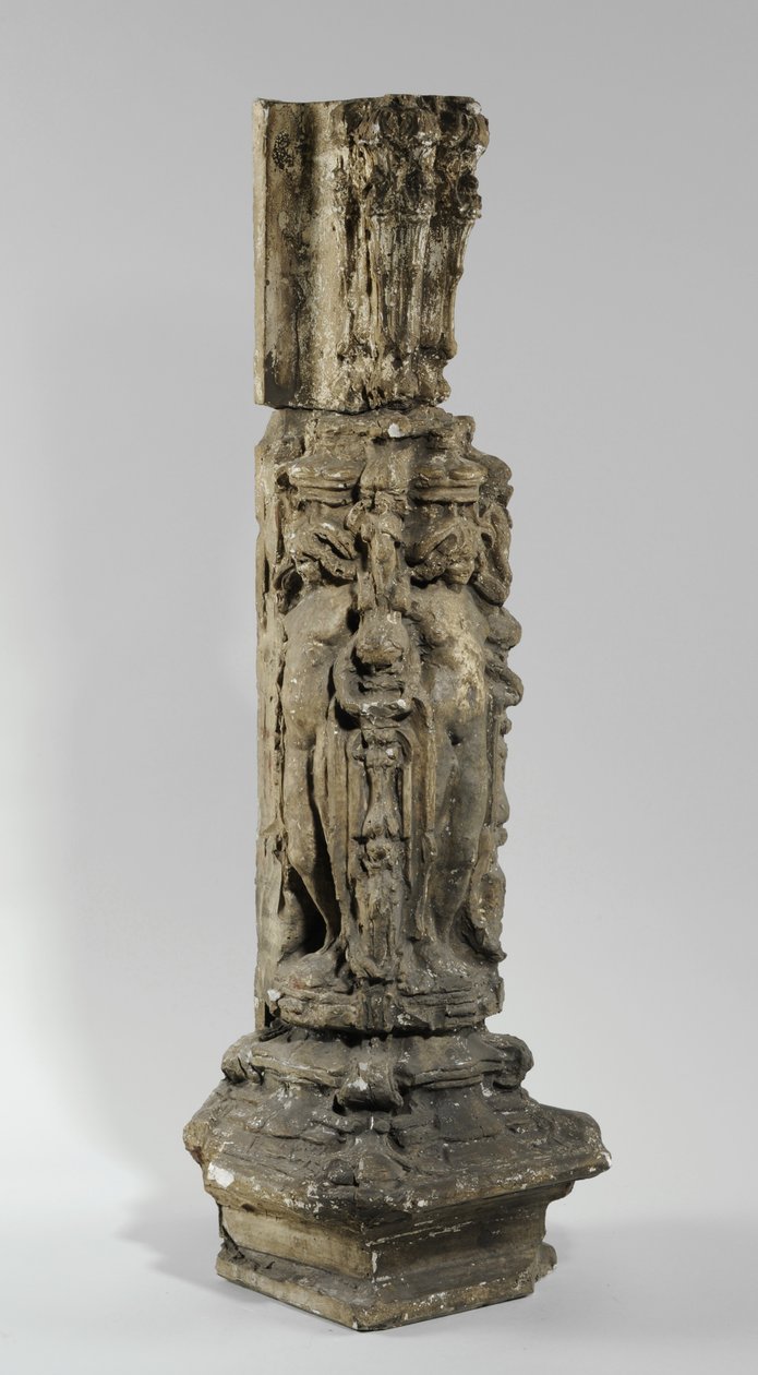 En av 9 maquetter för Sam Wilson Chimneypiece, c.1908-14 (gips & shellack) av Alfred Gilbert