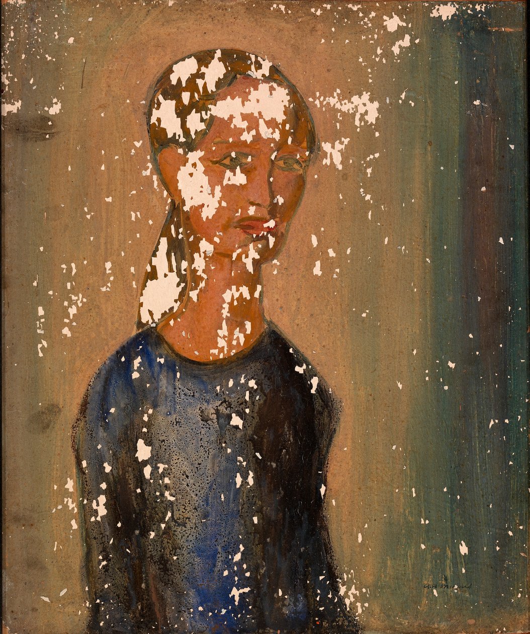Porträtt av en kvinna av Alfred H. Maurer