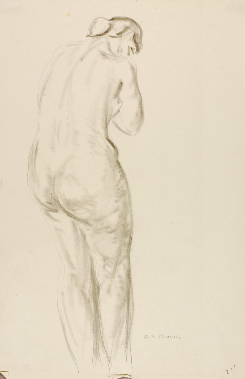Stående naken av Alfred H. Maurer