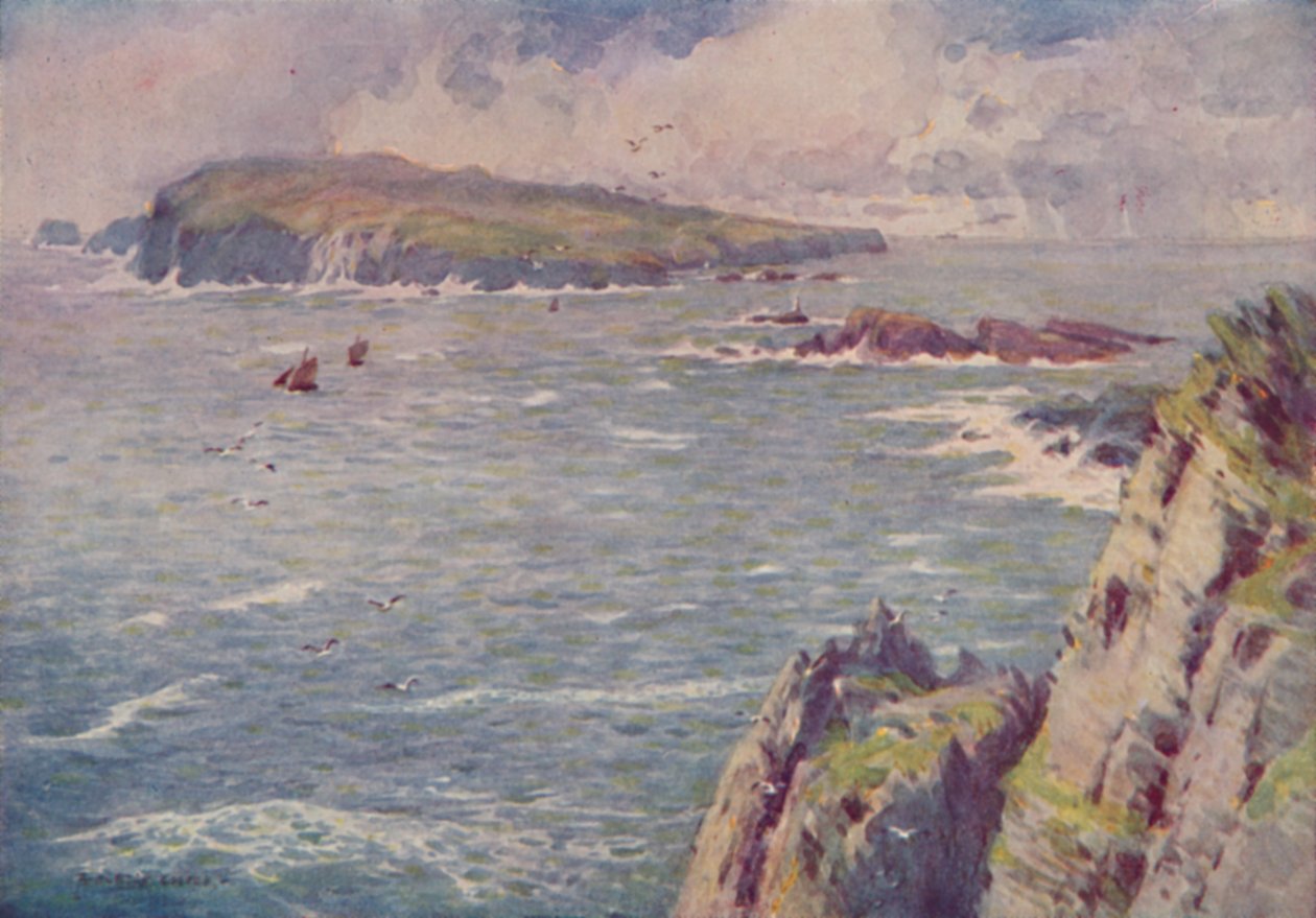 Människans kalv, 1910 av Alfred Heaton Cooper