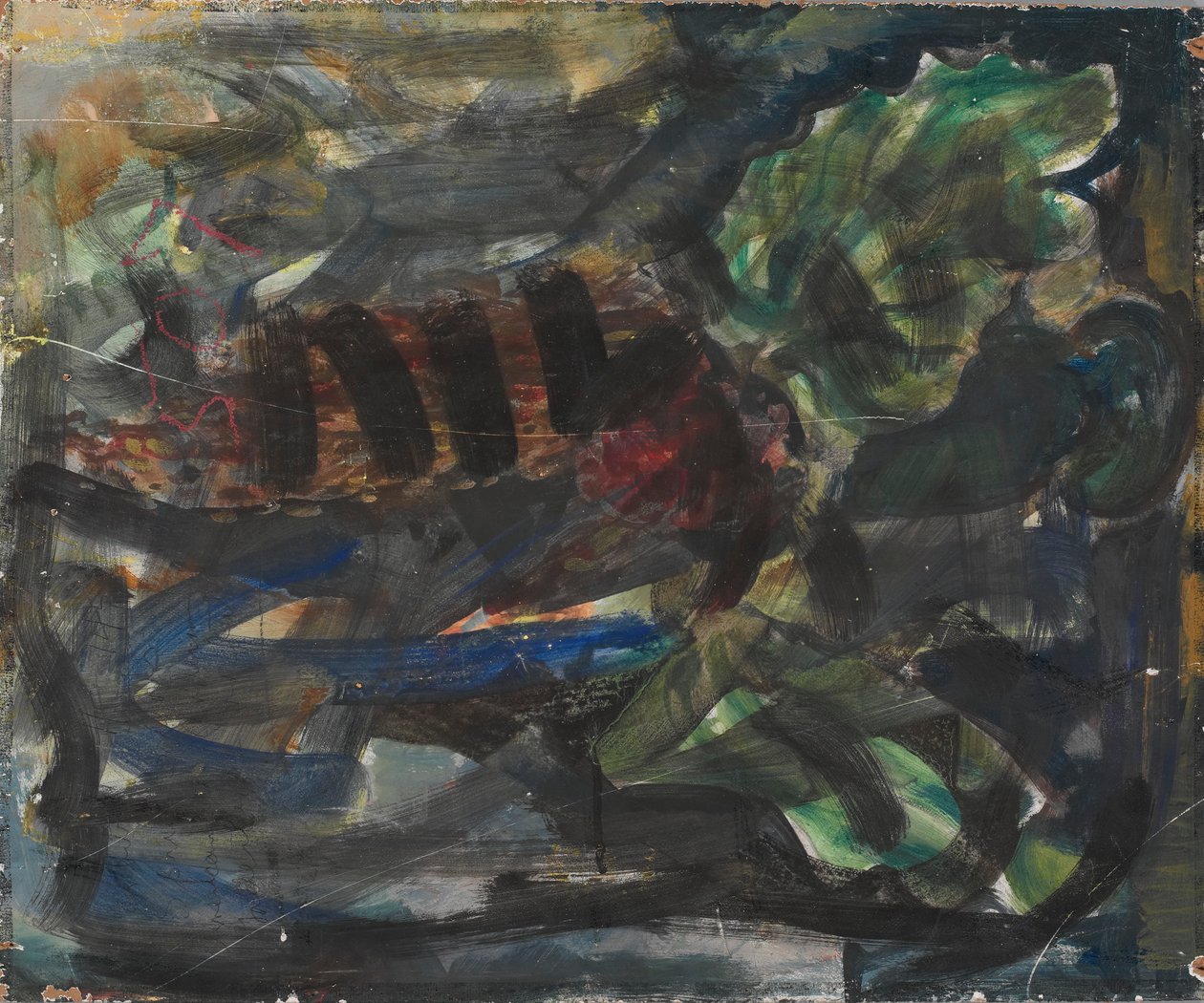 Äpplen och nötter av Alfred Henry Maurer