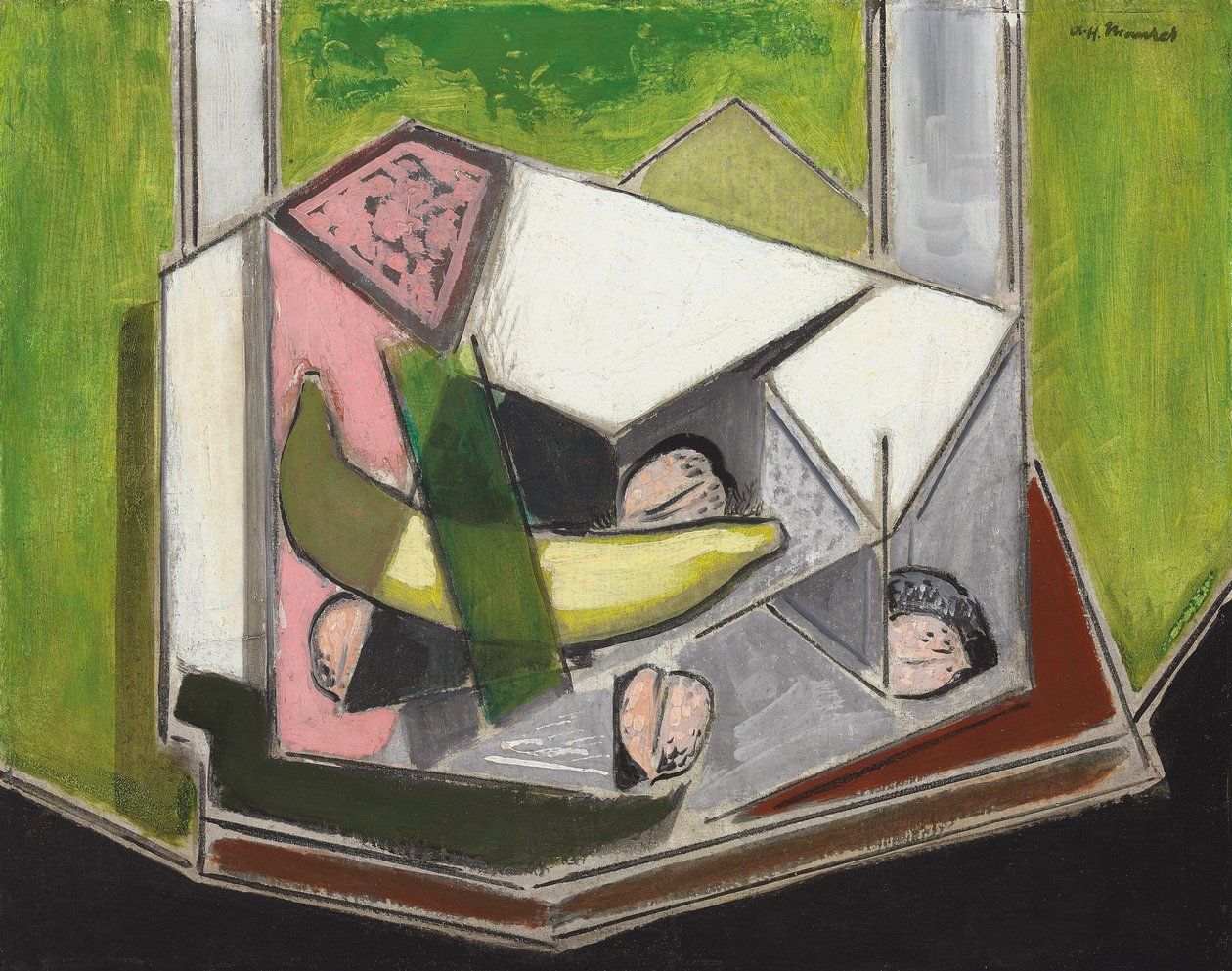Kubistiskt stilleben av Alfred Henry Maurer