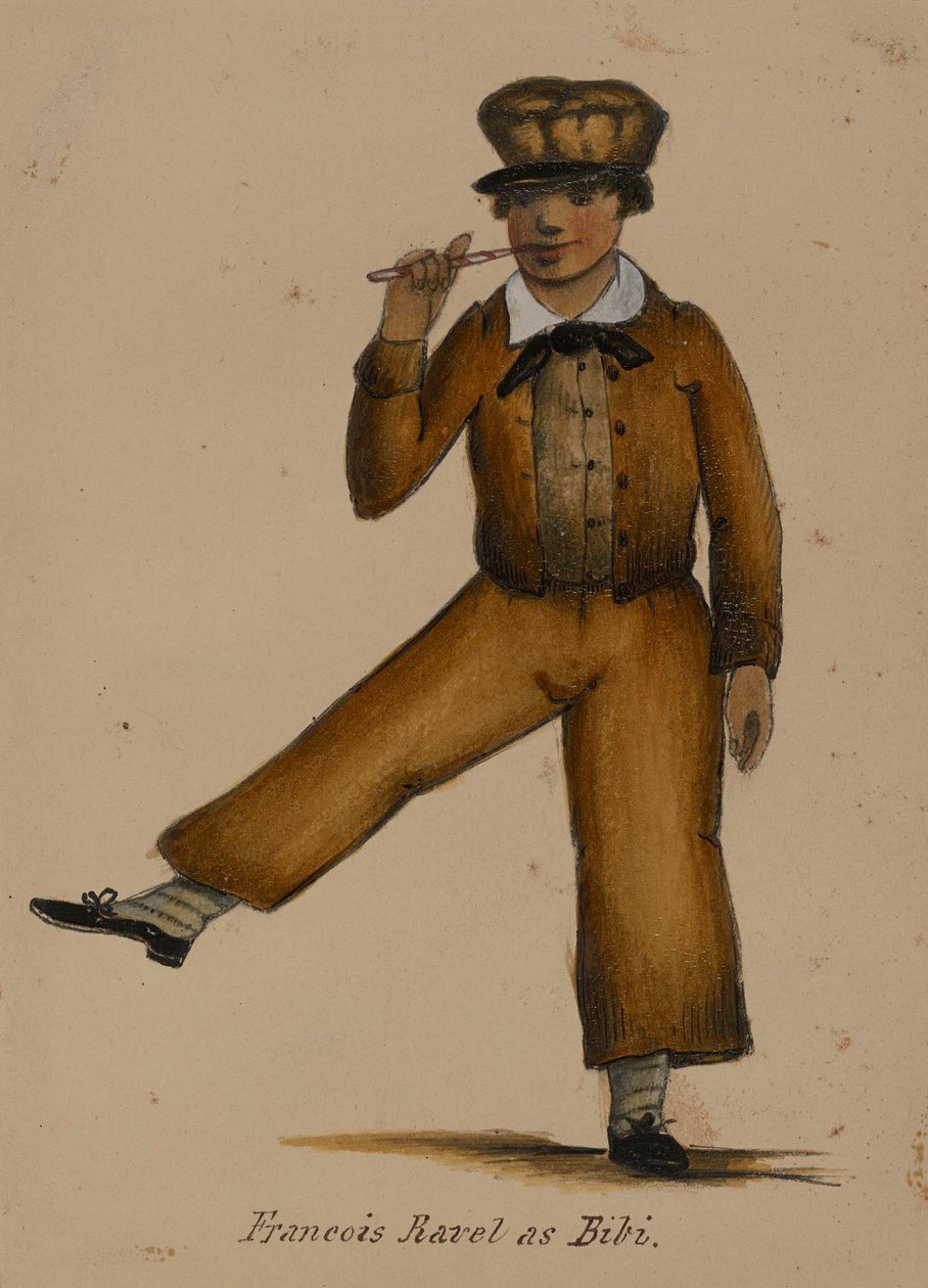 Françoise Ravel som Bibi av Alfred Jacob Miller