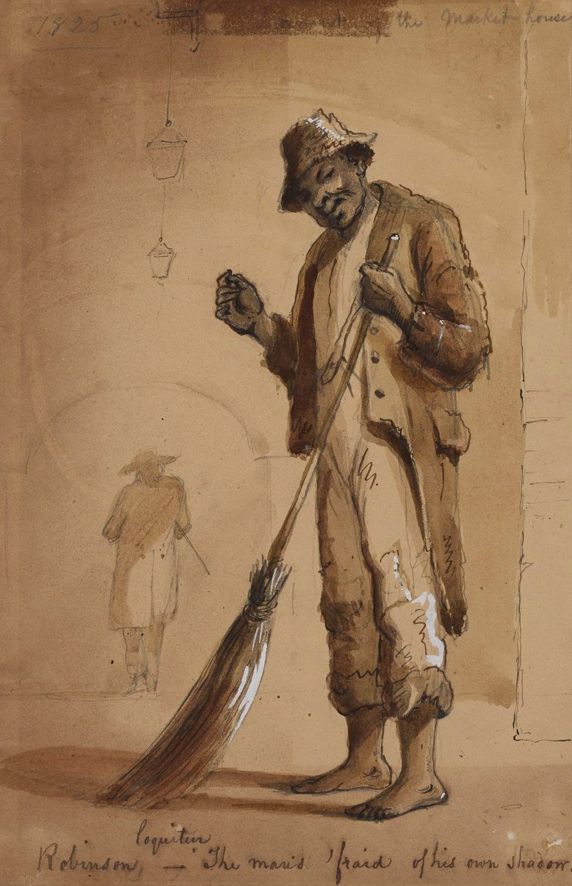 Händelsen vid Marknadshuset av Alfred Jacob Miller