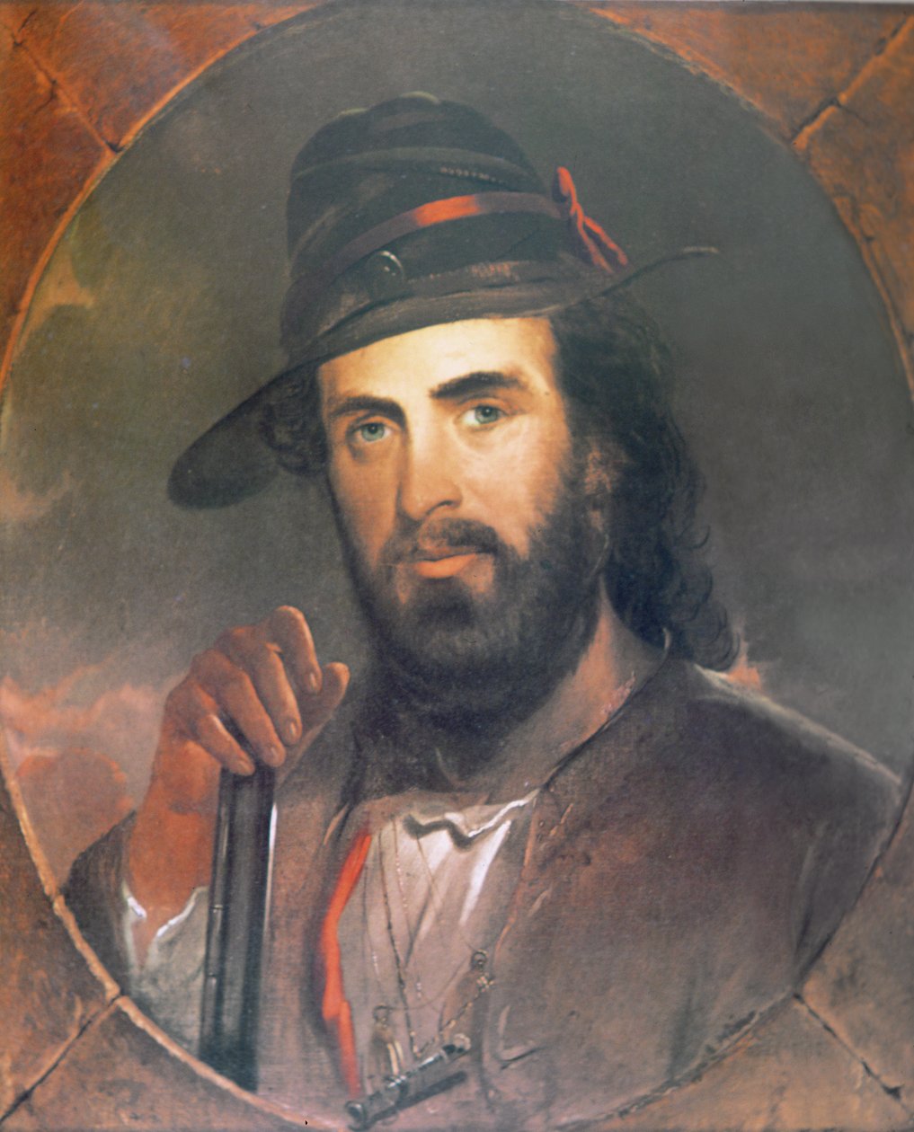 Joseph R. Walker (1798-1876) (olja på duk) av Alfred Jacob Miller