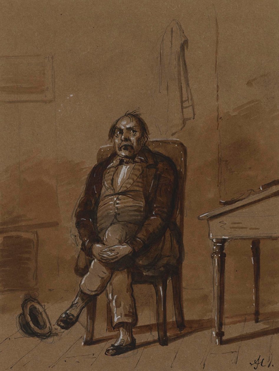 Jag är aldrig lycklig, förutom när jag mår dåligt av Alfred Jacob Miller