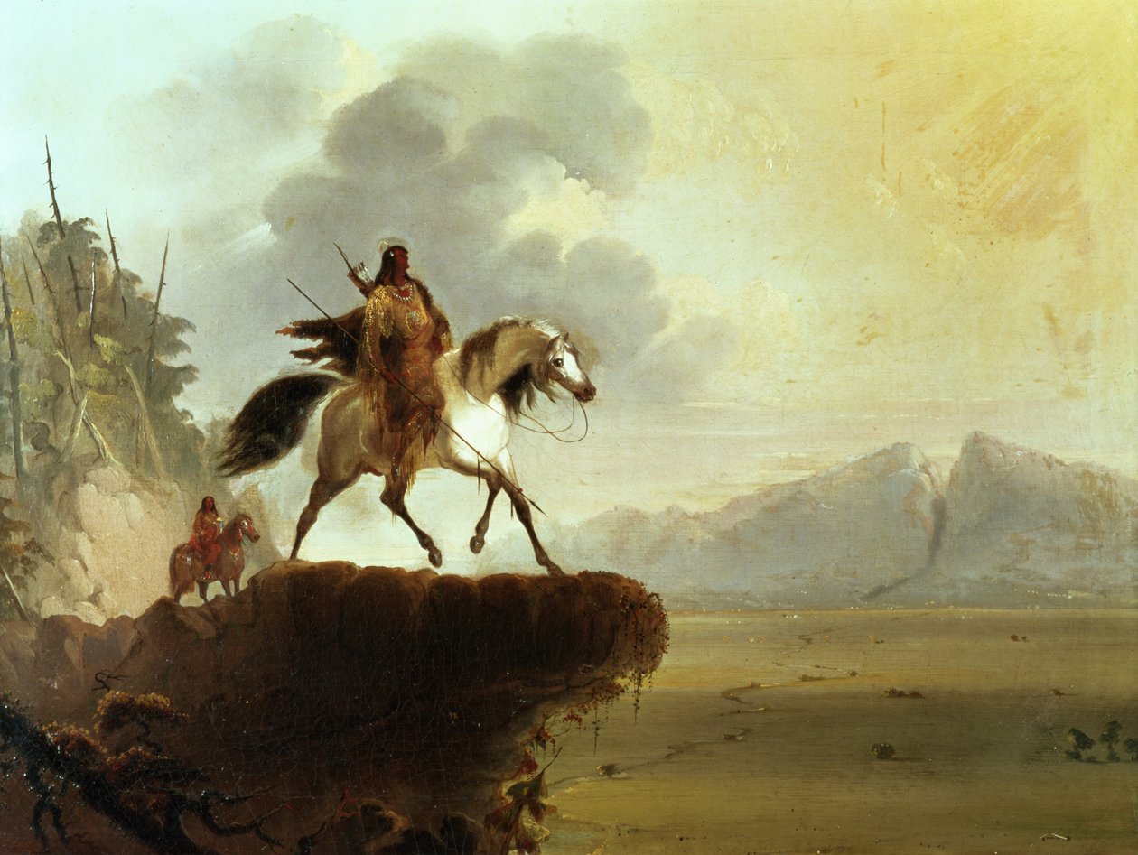Ormindianer av Alfred Jacob Miller