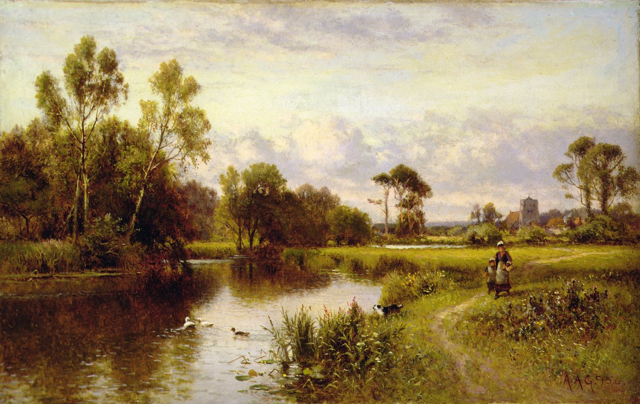 Nära Thursby, Yorkshire av Alfred Jr. Glendening