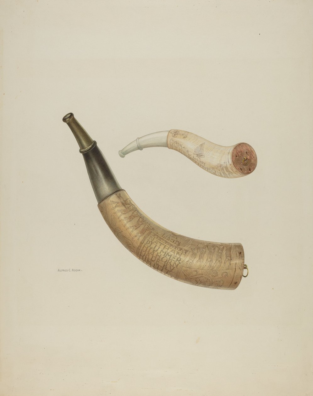 Pulverhorn av Alfred Koehn