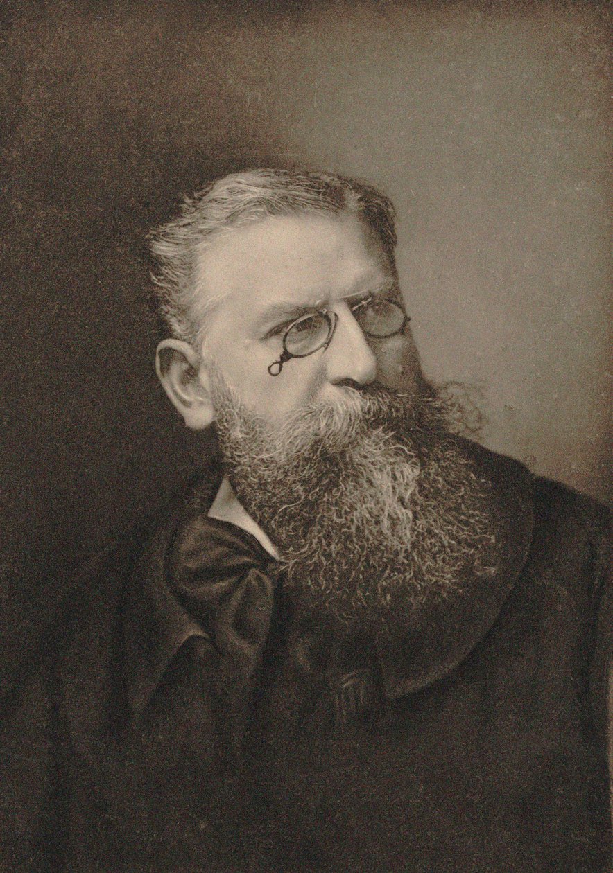 Porträtt av kompositören Raoul Pugno 1852-1914, ca. 1900-1910. av Alfred Konstantinovich Fedetsky