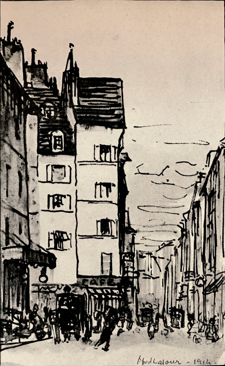 "Seines gata", 1915 av Alfred Latour