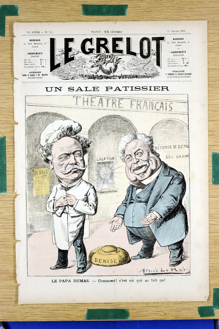 Omslag till "" Le Grelot"", nummer 721, Satirical in Colors av Alfred Le Petit