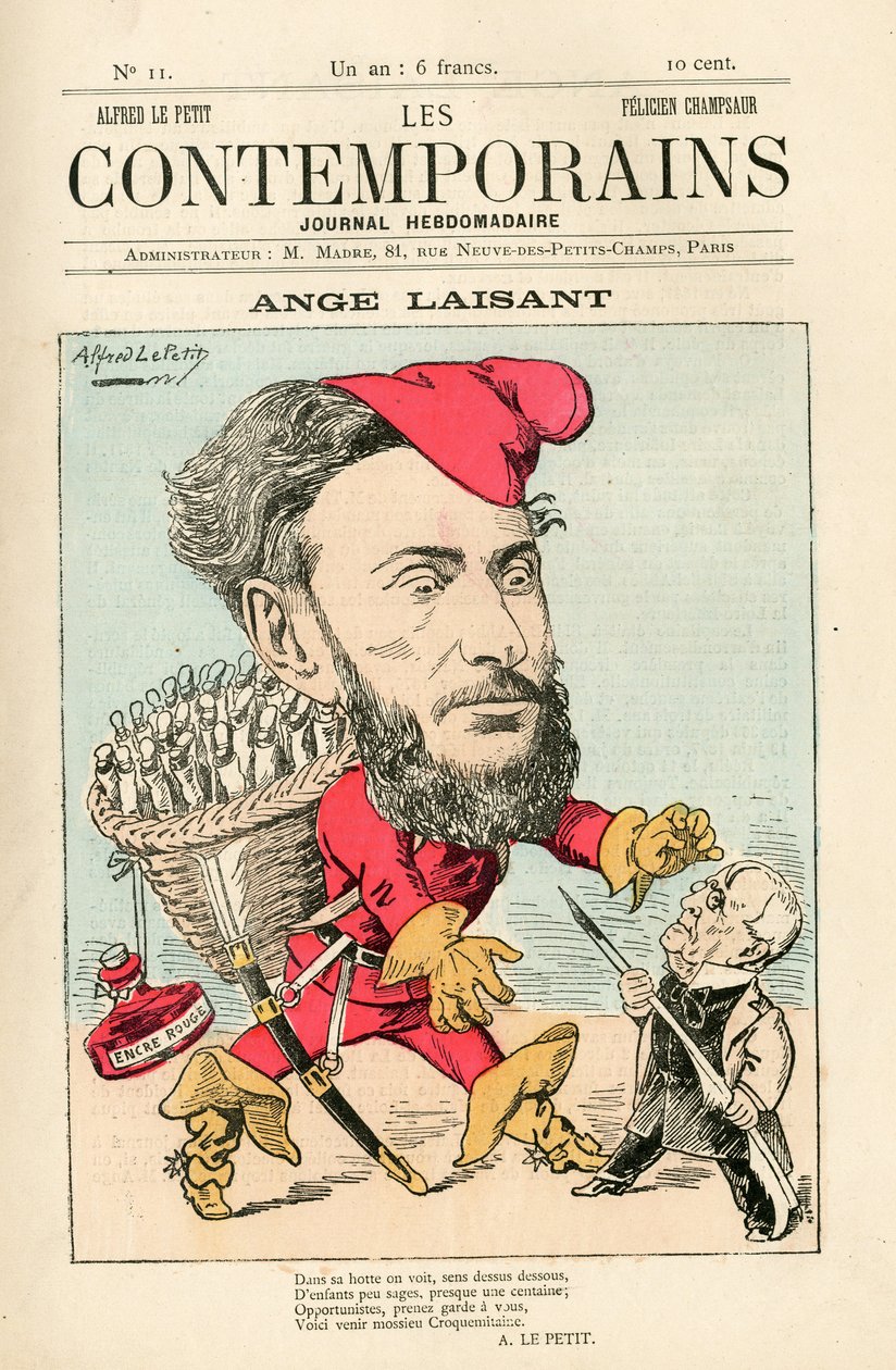Omslag till "" Les Contemporains", nummer 11 av Alfred Le Petit