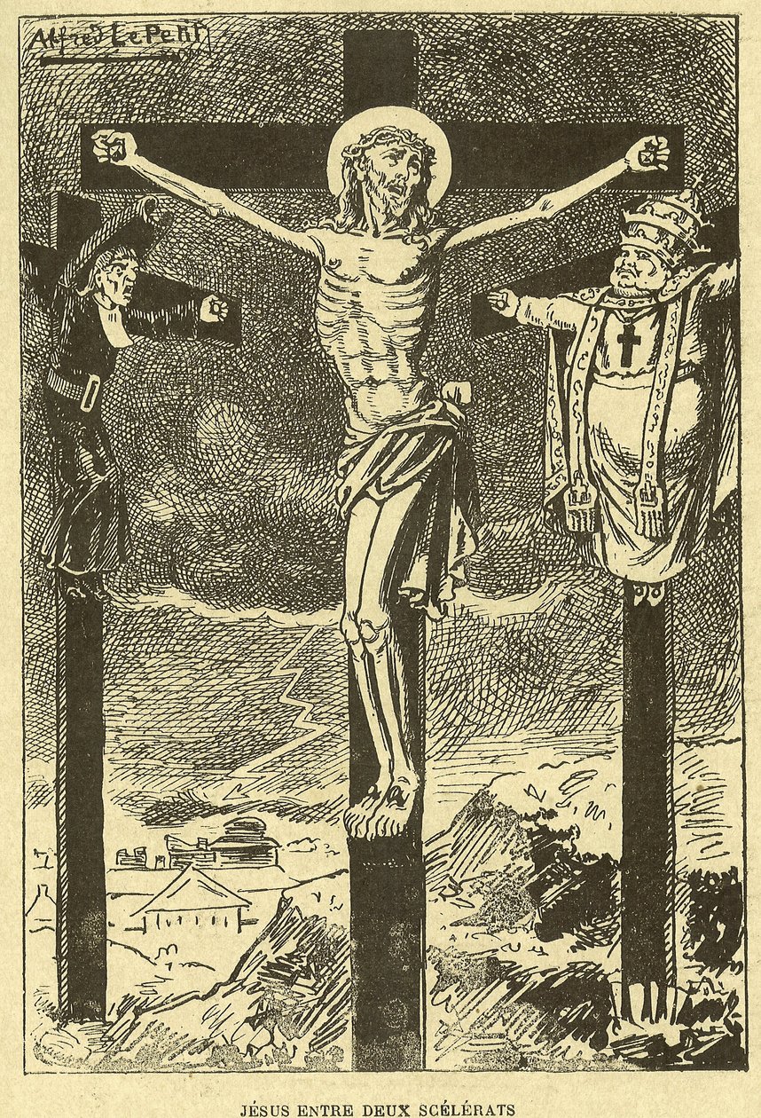 Illustration av Alfred Le Pete (1841-1909) i Gros-Jean och hans botemedel av Alfred Le Petit