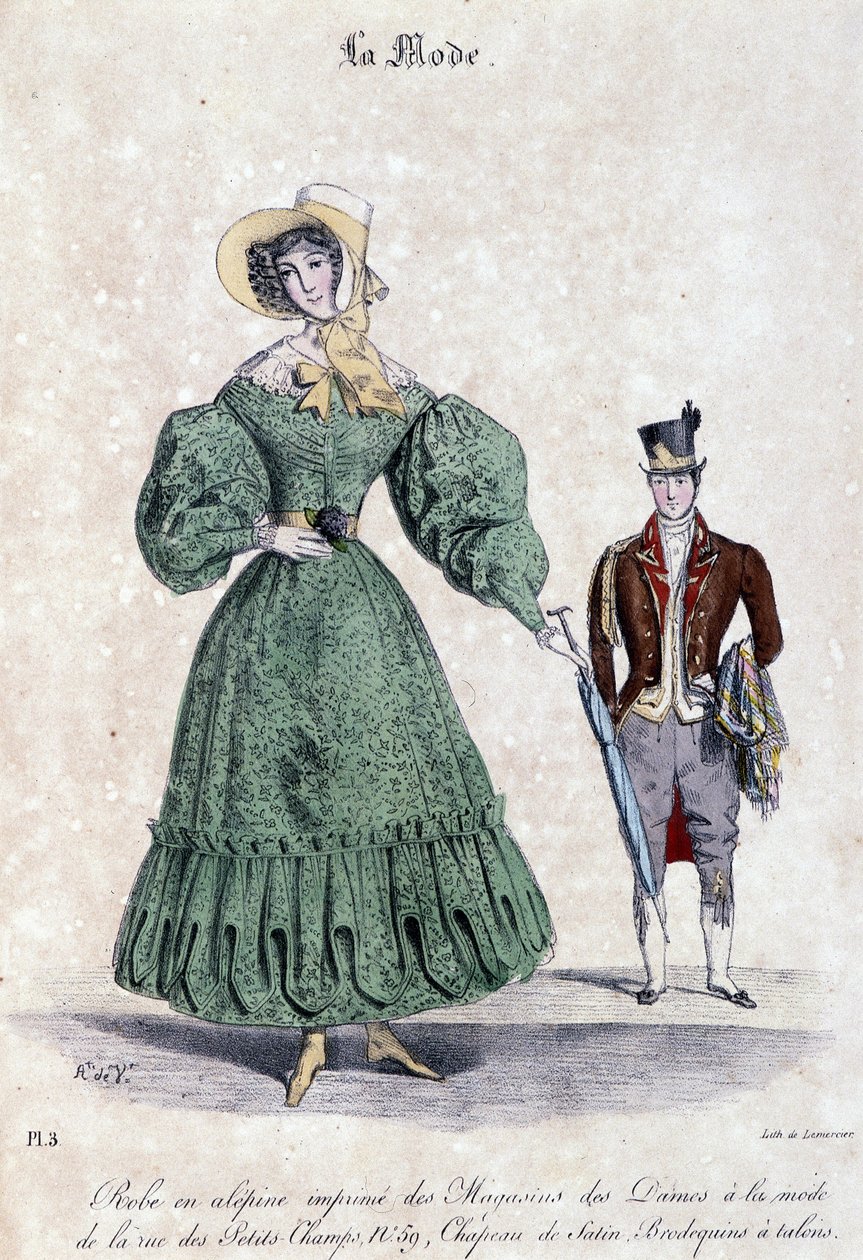 Feminint och maskulint mode av Alfred Leon Lemercier