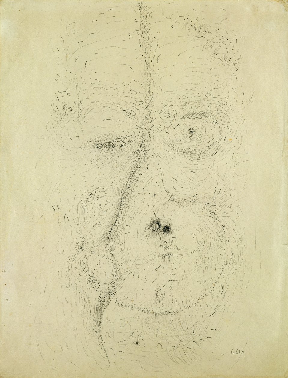 Porträtt av Alfred Otto Wolfgang Schulze Wols