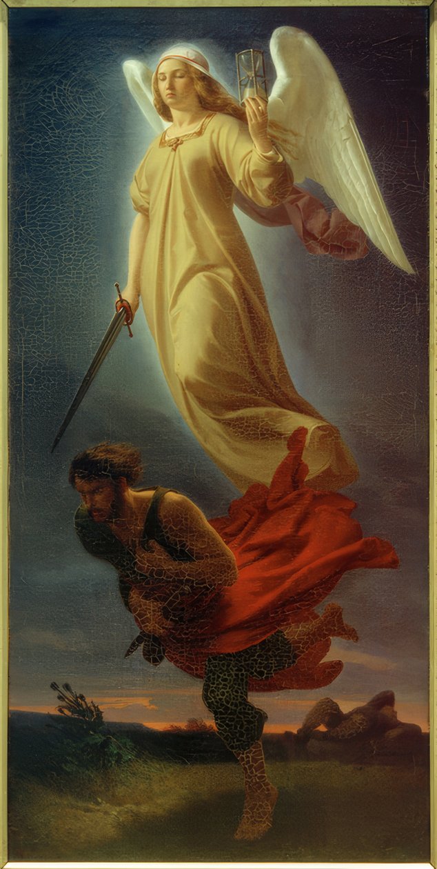A.Rethel, Nemesis (Brottslighet och rättvisa) av Alfred Rethel