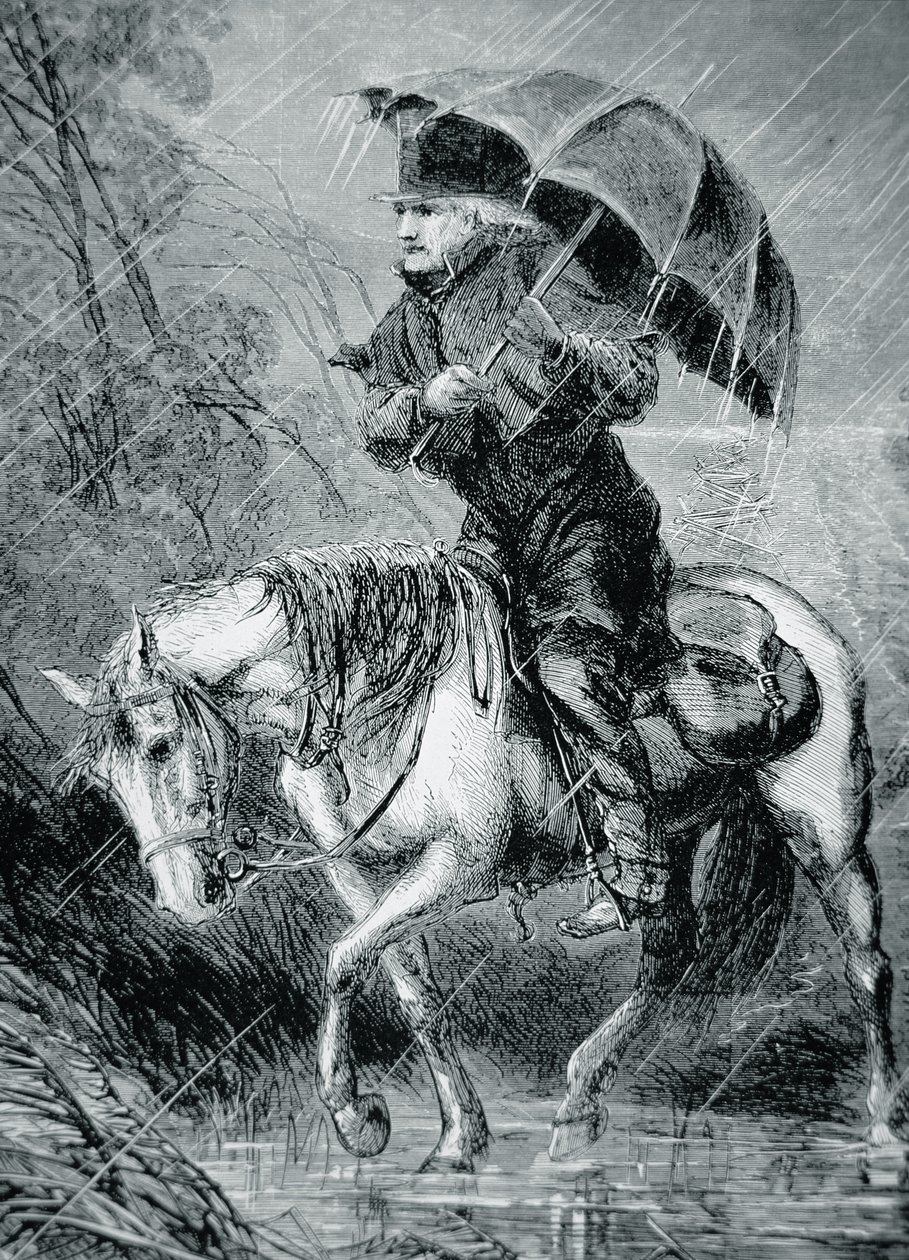 The Circuit Rider, illustration från 