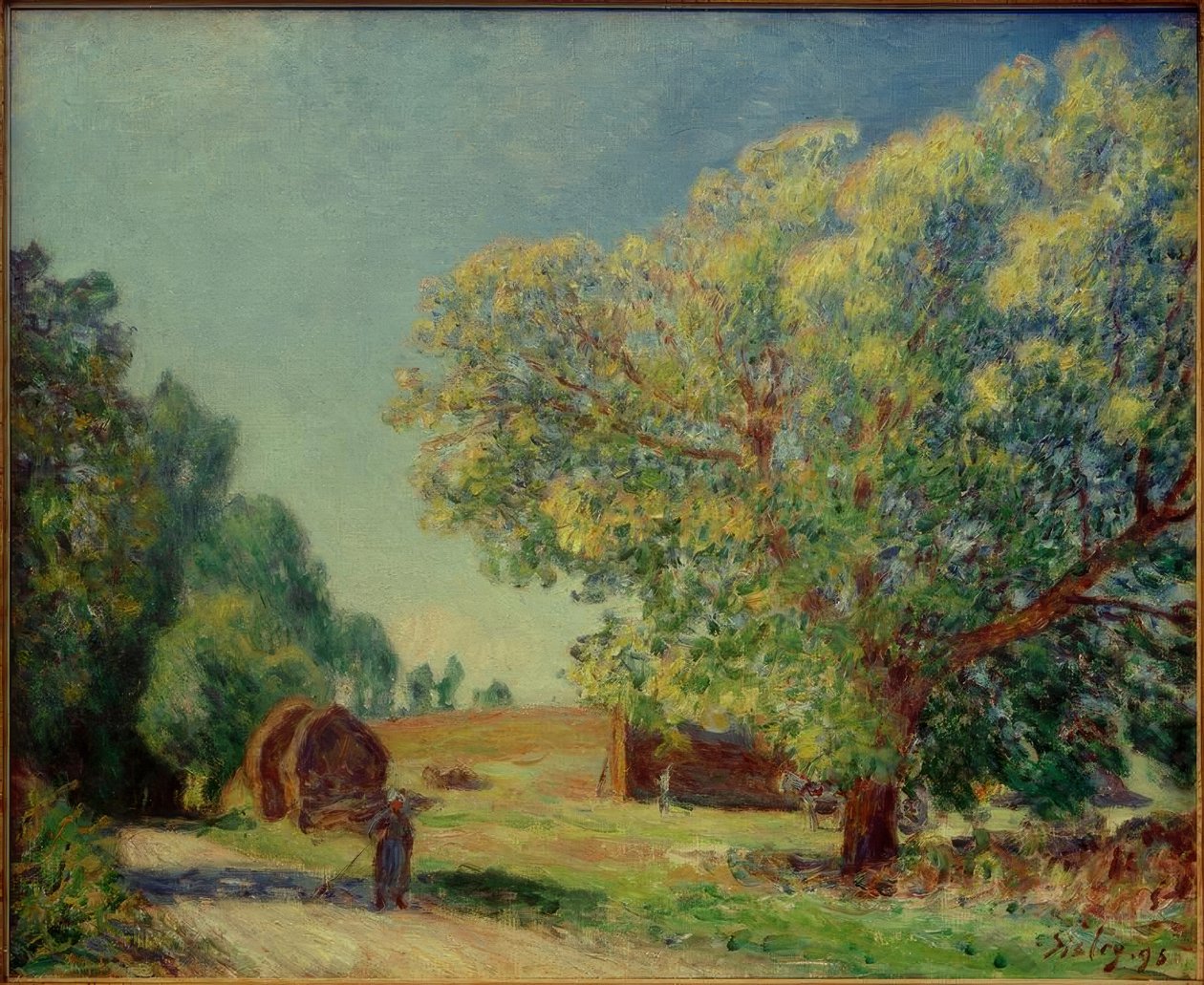 Runt skogen av Alfred Sisley
