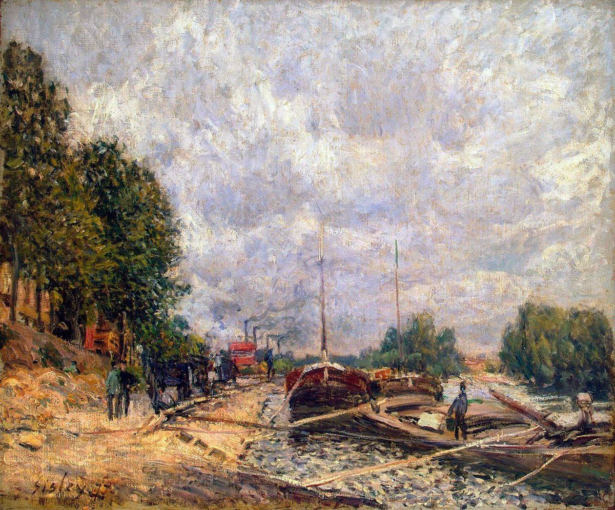 swedish av Alfred Sisley