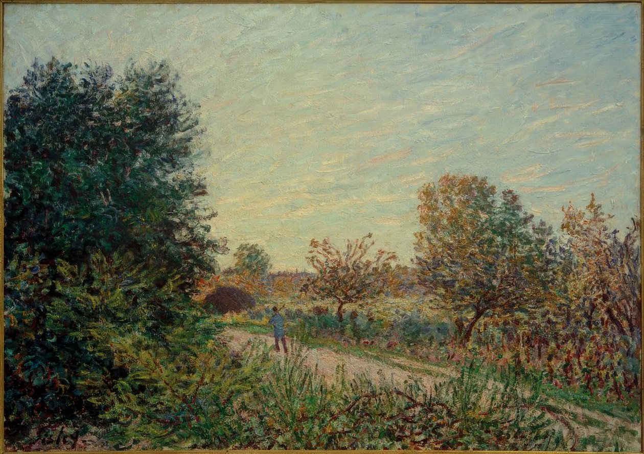 Vägen av Alfred Sisley
