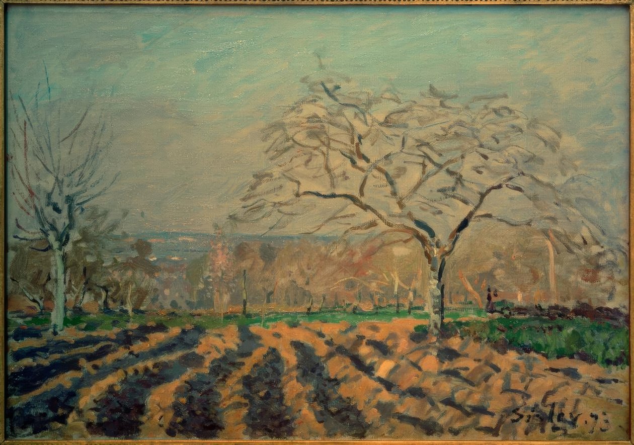 Fårorna av Alfred Sisley