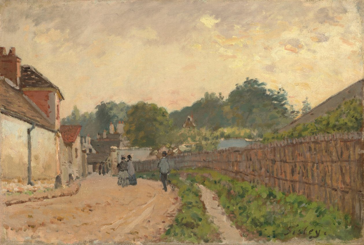 Marly-le-Roi, ca 1875 av Alfred Sisley