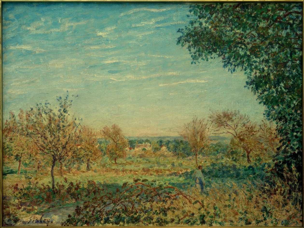 September morgon av Alfred Sisley