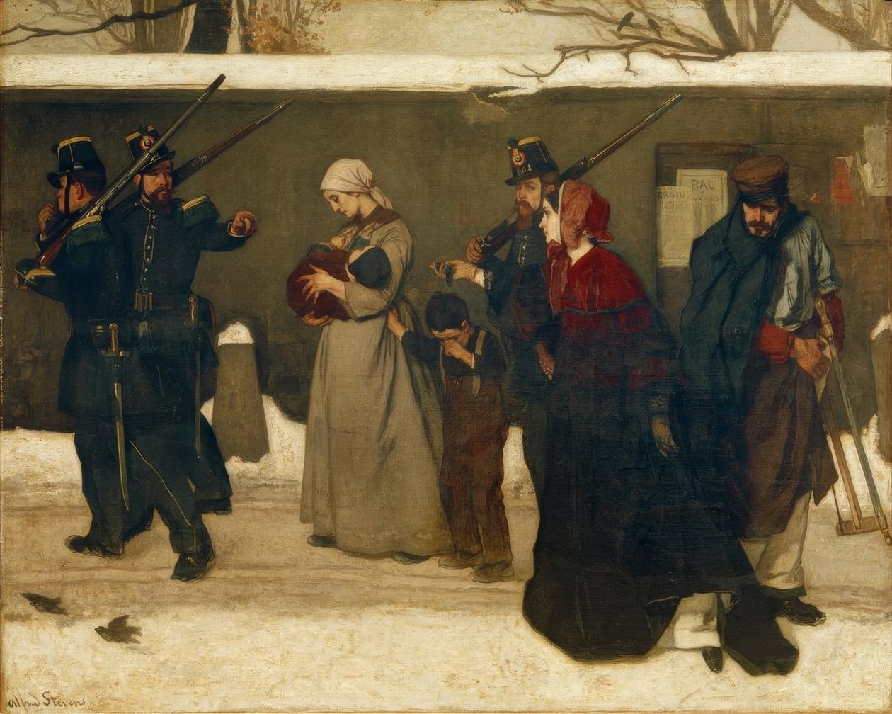 A.Stevens, Vad kallas lösryckning av Alfred Emile Stevens