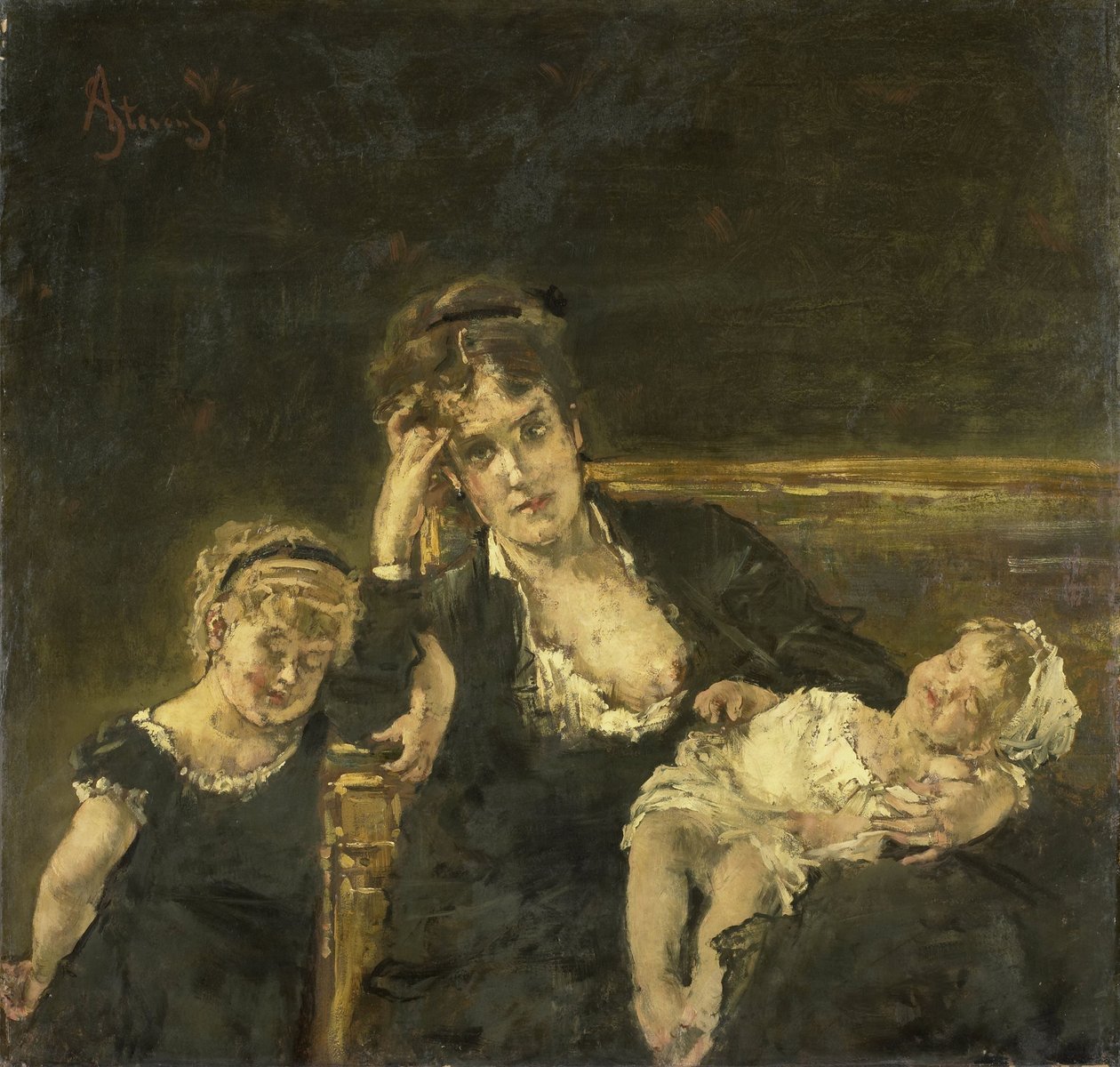 Änkan av Alfred Emile Stevens