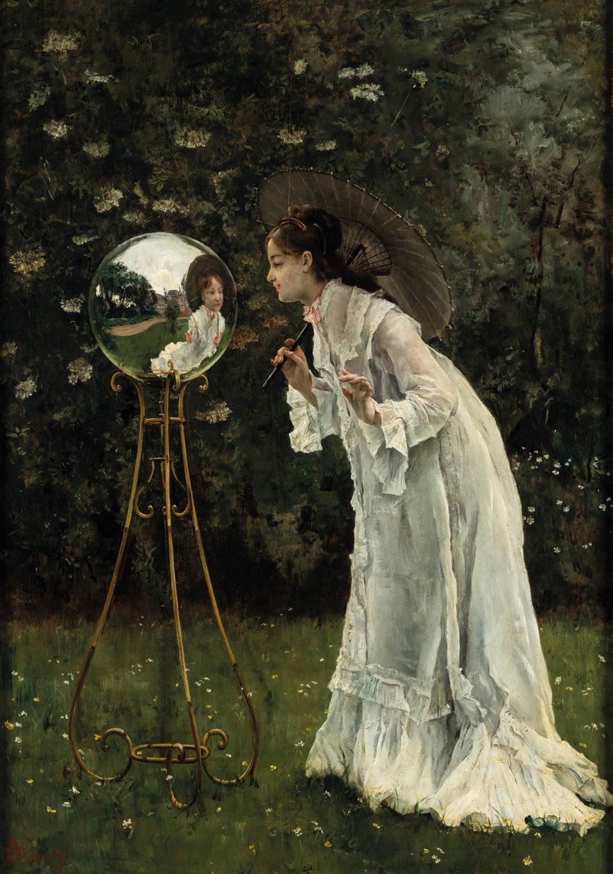 Silverbollen. av Alfred Emile Stevens