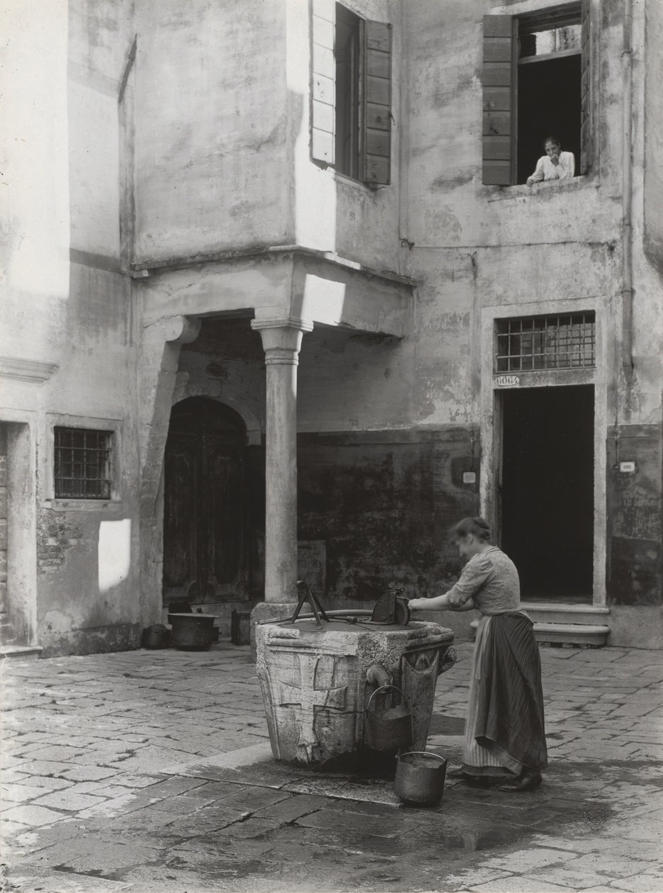 En venetiansk brunn av Alfred Stieglitz