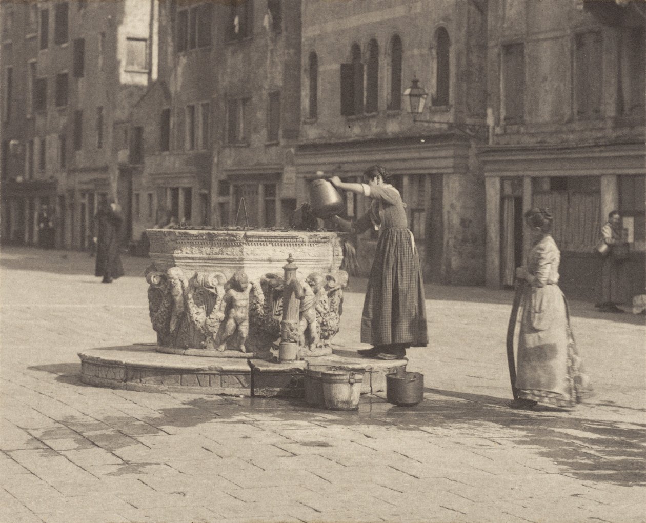 En venetiansk brunn av Alfred Stieglitz