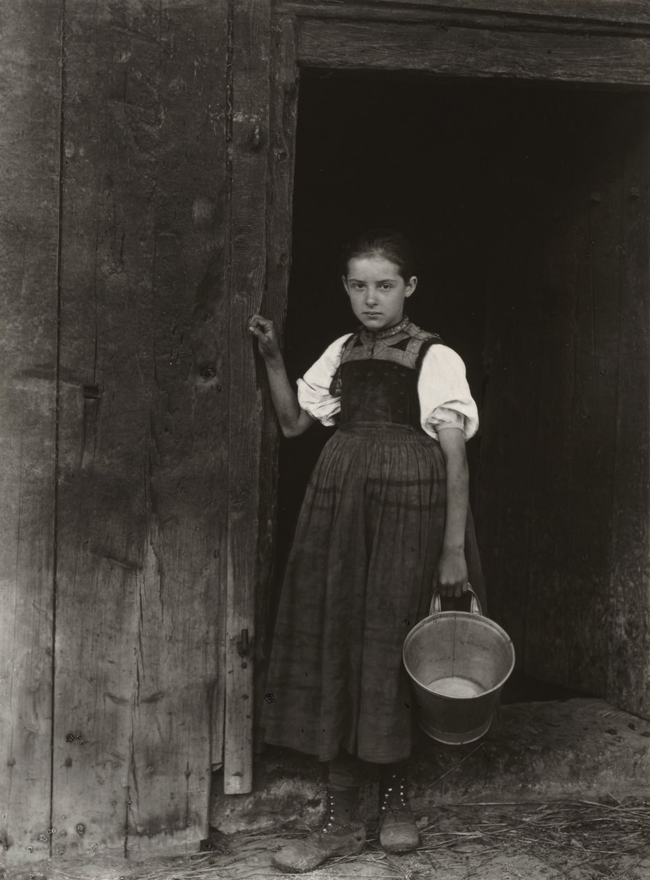 Flickan från Schwarzwald av Alfred Stieglitz