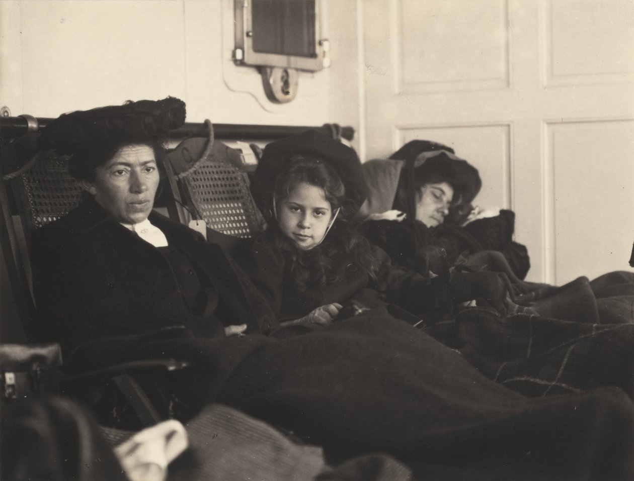 Clara Lauer, Kitty och Emmy Stieglitz av Alfred Stieglitz