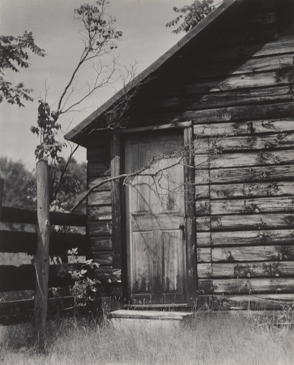 Dörr till en koja, Lake George av Alfred Stieglitz