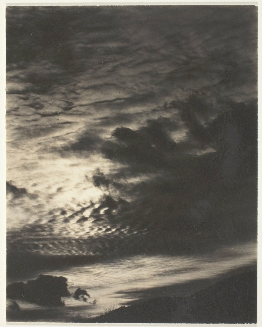 Motsvarande, från uppsättning A (tredje uppsättningen, utskrift 1) av Alfred Stieglitz