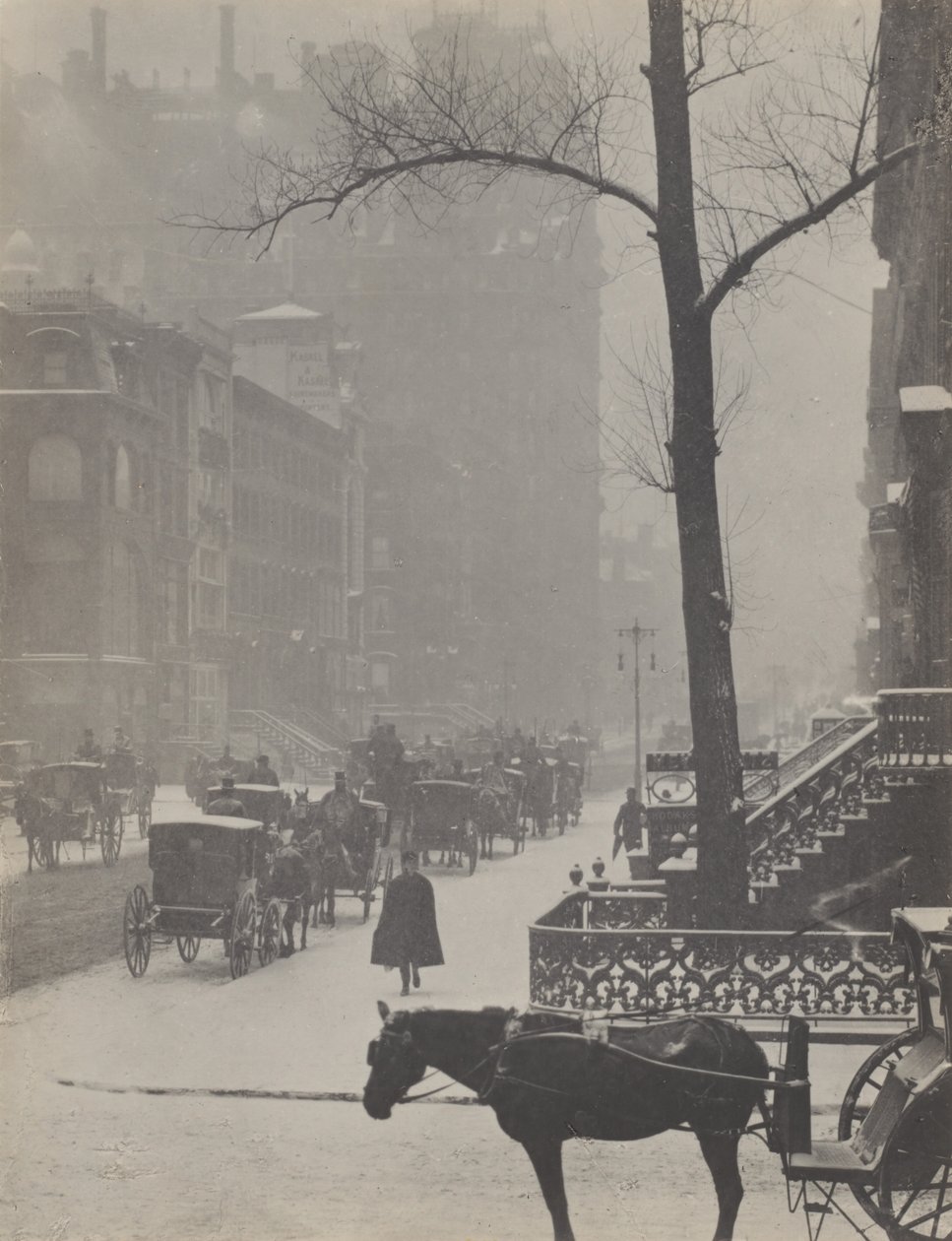 Fifth Avenue - 30th Street av Alfred Stieglitz