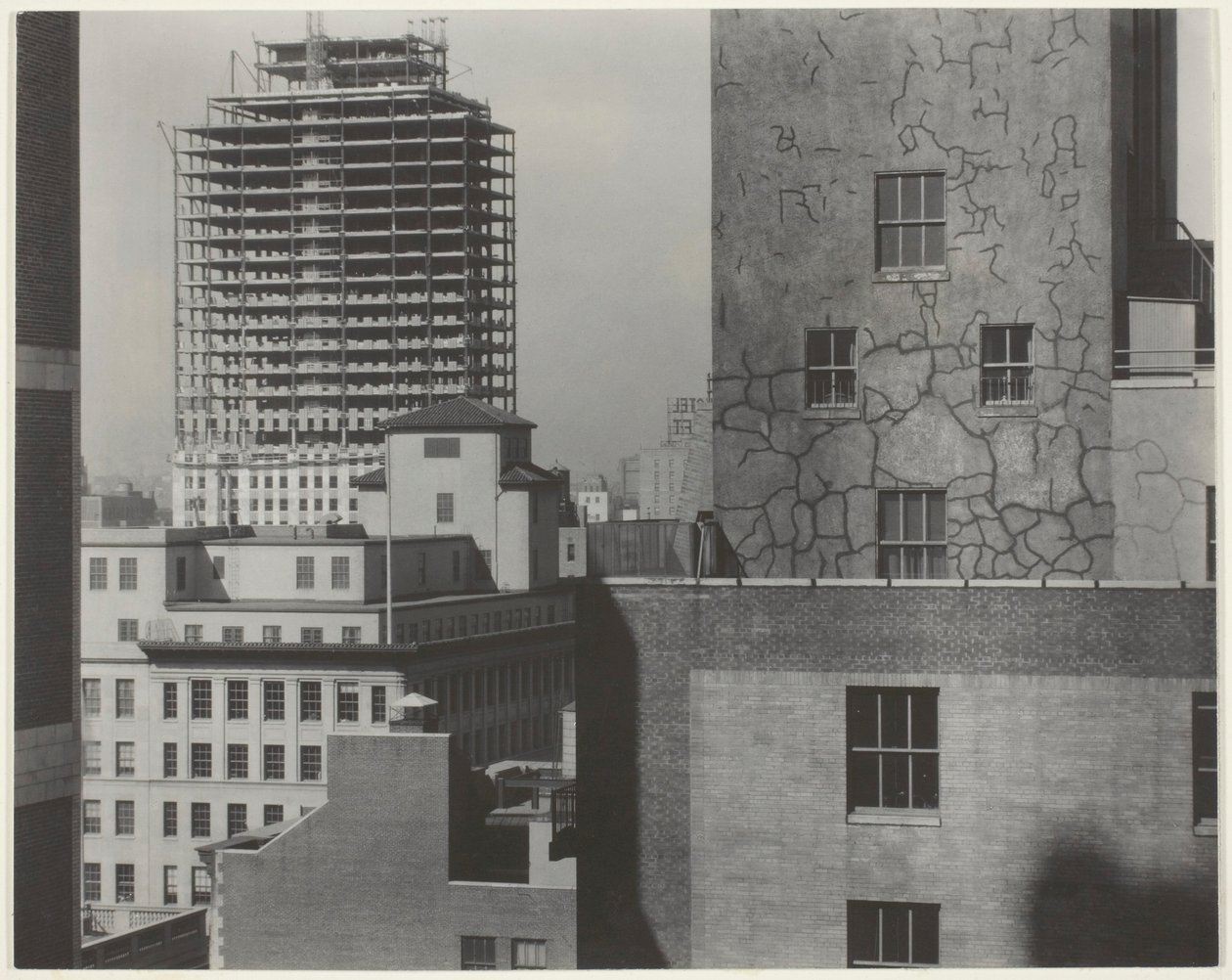 Från mitt fönster på An American Place, sydväst av Alfred Stieglitz