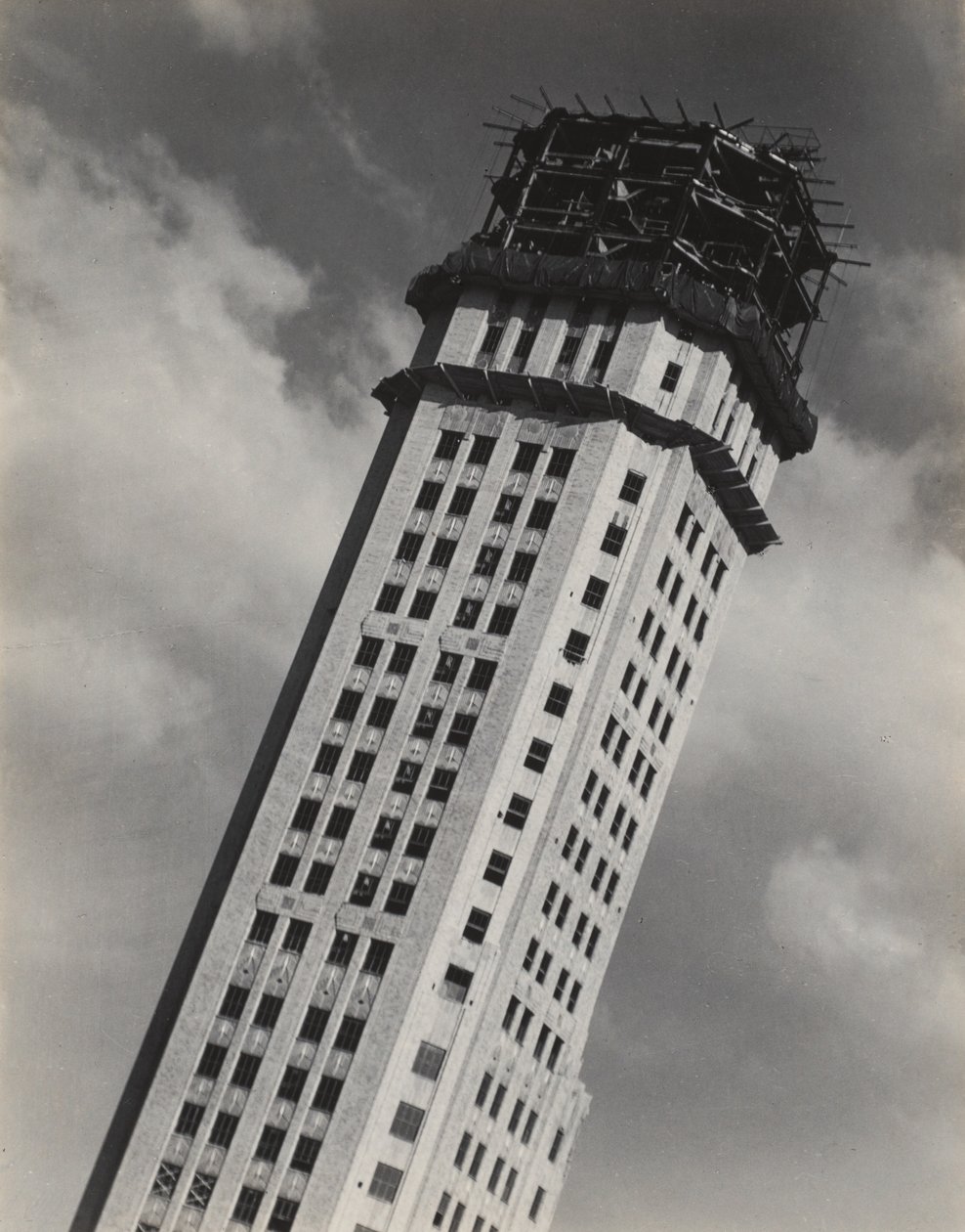Från mitt fönster på Shelton, norrut av Alfred Stieglitz