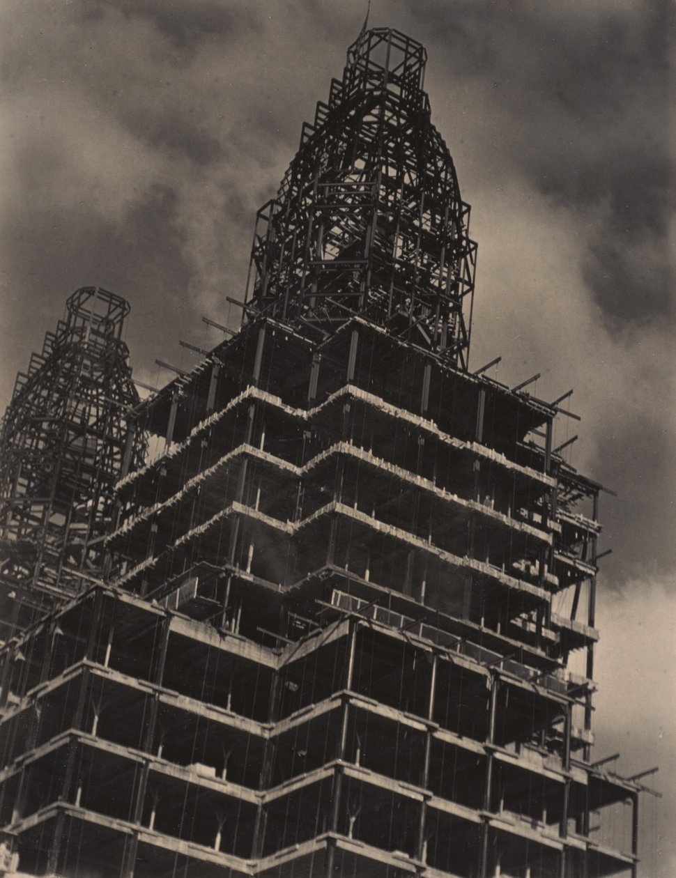 Från mitt fönster på Shelton, norrut av Alfred Stieglitz