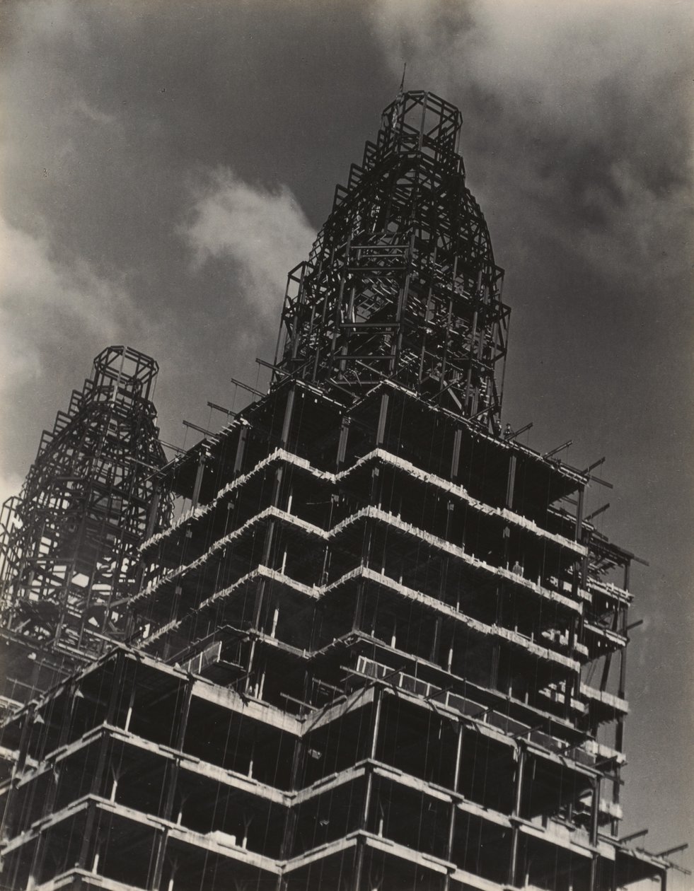 Från mitt fönster på Shelton, norr av Alfred Stieglitz